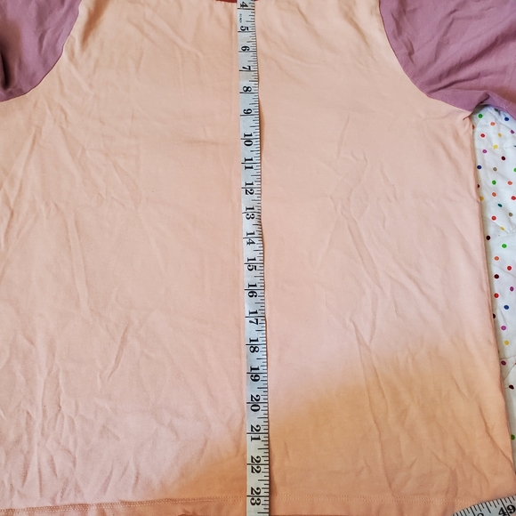 Madewell Supima cotton essential Ringer tee in colorblock size Medium. - Picture 10 of 10